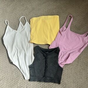 Crop tops/bodysuits